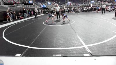 54-58.7 lbs 7th Place - Maliyah Lopez, Proving Grounds Wrestling vs Winifred Perry, Springdale Youth Wrestling Club