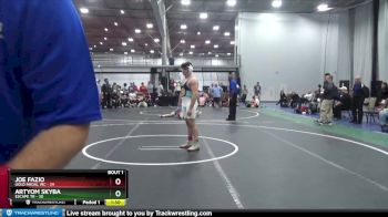 182 lbs Finals (2 Team) - Joe Fazio, Gold Medal WC vs Artyom Skyba, Escape TR