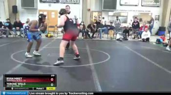 210 lbs Finals (2 Team) - Terone Wills, AACo Allstars vs Ryan Miret, Warhawks Black
