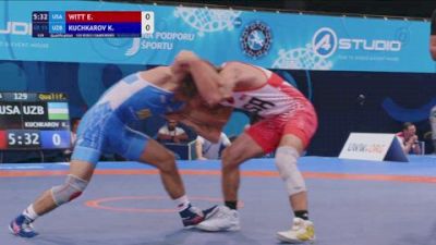 55 kg Qualif. - Ezekiel Witt, United States vs Khojiakbar Kuchkarov, Uzbekistan