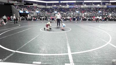 72 lbs Consolation - Bentley Elliott, Jackson County Wrestling vs Kamden Gallus, MN Elite