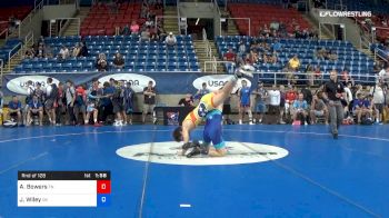 138 lbs Rnd Of 128 - Aiden Bowers, Tennessee vs John Wiley, Oklahoma