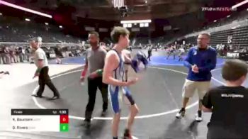 109 lbs Final - Kale Baumann, North Montana WC vs Geronimo Rivera, Sanderson Wr Ac