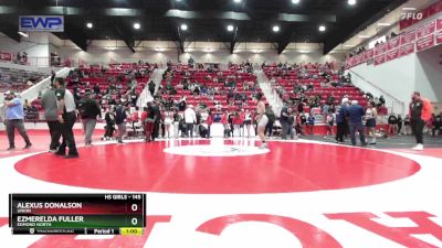 145 lbs Cons. Round 4 - Ezmerelda Fuller, EDMOND NORTH vs Alexus Donalson, UNION