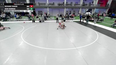 16U Boys - 113 lbs Cons. Round 4 - Richard Tanori, Mustang Wrestling Club vs Juan Guzman, Team Idaho Wrestling Club