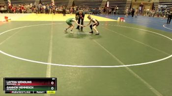 84 lbs Quarterfinals (8 Team) - Gannon Hemmesch, Paynesville vs Layton Wendling, Owatonna