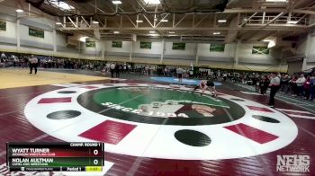 138 lbs Champ. Round 1 - Nolan Aultman, Camel Kids Wrestling vs Wyatt Turner, Dickinson Wrestling Club