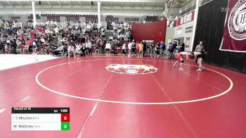 106 lbs Round Of 16 - Triston Mouton, Baylor School vs Matthew Maloney, The Marist School