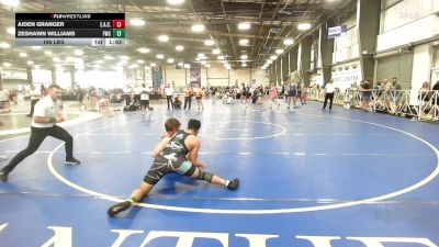 195 lbs Rr Rnd 3 - Aiden Granger, Elite Athletic Club D.Z. vs Zeshawn Williams, Freakztyle Wrecking Crew