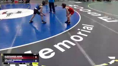 56 lbs Final - William Wassman, Mat-Su Matmen vs Aleksander Webb, Anchor Kings Wrestling Club