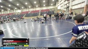 78 lbs Placement (16 Team) - Jase Seymour, Crooks County vs Remington Bowen, Utah Green