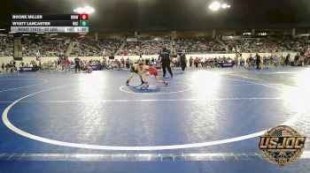 67 lbs Round Of 32 - Boone Miller, Brawlers vs Wyatt Lancaster, Norman Grappling Club