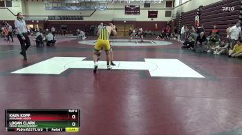 JV-33 lbs 3rd Place Match - Logan Clark, Cedar Rapids Kennedy vs Kaen Kopp, Sigourney-Keota