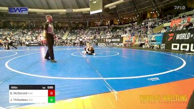 85 lbs Round Of 16 - Brady McDonald, RAW Wrestling Club vs Jace Thibodeau, GGB Ohio