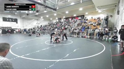 126 lbs Semifinal - Lucas Long, Arroyo vs Jaime Serrato, Highland