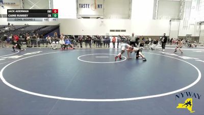 126 lbs Cons. Round 5 - Jack Aderman, Olean Wrestling Club vs Caine Rumsey, Club Not Listed