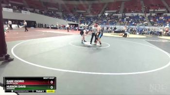 6A-195 lbs Quarterfinal - Hudson Davis, Newberg vs Gabe Osorio, South Salem