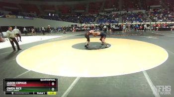 6A-182 lbs Quarterfinal - Owen Rice, Forest Grove vs Jason Cephus, Westview