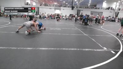 132 lbs Quarterfinals (8 Team) - Salvatore Borrometi, RedNose vs Brady Slicker, Kraken Black