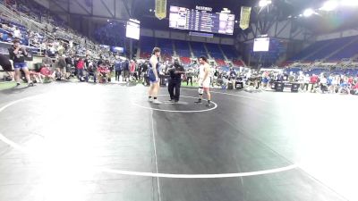 285 lbs Cons 64 #2 - David Faatoalia, California vs Sammy Fannin, Oklahoma