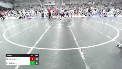 138 lbs Rr Rnd 2 - Hudson Hohman, Quest School Of Wrestling Black vs Ryan Walsh, Triumph Black