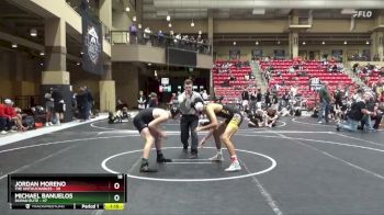 130 lbs Round 4 (6 Team) - Jordan Moreno, The Untouchables vs Michael Banuelos, Duran Elite