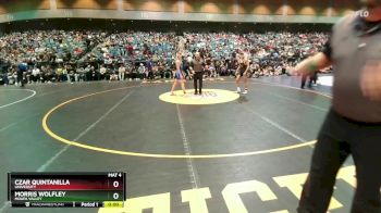 113 lbs Semifinal - Morris Wolfley, Moapa Valley vs Czar Quintanilla, University