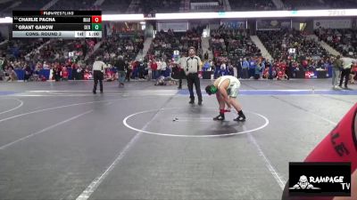 150 lbs Cons. Round 3 - Grant Ganow, Derby vs Charlie Pacha, Marysville