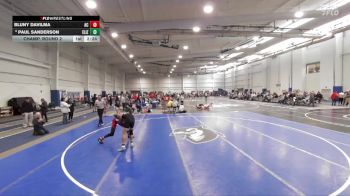 165 lbs Champ. Round 2 - Bluny Davilma, Albright College vs Paul Sanderson, Elizabethtown