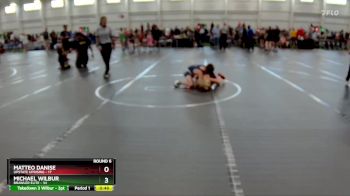 88 lbs Round 6 (8 Team) - Matteo Danise, Upstate Uprising vs Michael Wilbur, Brawler Elite