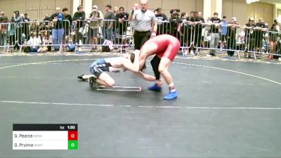 144 lbs Round Of 128 - Gunner Pearce, Mesa (AZ) Mt. View vs Demian Pryima, Newport Harbor HS