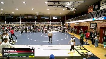 285 lbs Cons. Round 5 - Xander Scholes, Post Falls vs Logan Leeson, West Valley (Spokane)