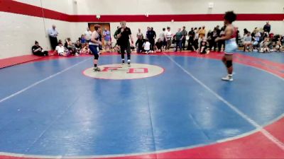 158 lbs Round 2 - Paris Whited, Summerville Take Down vs Trennan Singleton, Grizzlies Wrestling Club