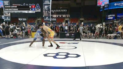 150 lbs Champ. Rd Of 128 - Jaxon Carter, Massachusetts vs Cam Matthews, Illinois