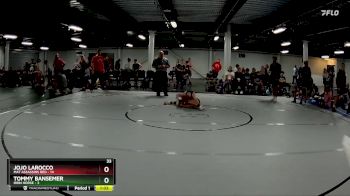 88 lbs Round 6 (8 Team) - Tommy Bansemer, Iron Horse vs Jojo LaRocco, Mat Assassins Red