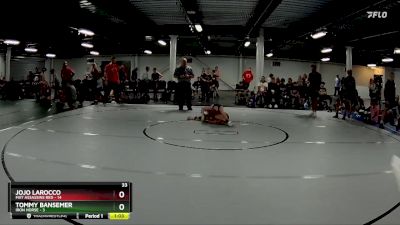 88 lbs Round 6 (8 Team) - Tommy Bansemer, Iron Horse vs Jojo LaRocco, Mat Assassins Red