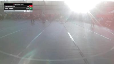 130 lbs Quarterfinals (8 Team) - Eddie Zeller, Kardiac Kidz vs Jack Jastal, Lake WC