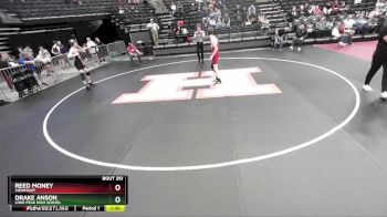 129 lbs Champ. Round 2 - Reed Money, Viewmont vs Drake Anson, Lone Peak High School