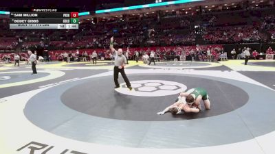 113 lbs Champ. Rd Of 16 - Bodey Gibbs, Columbia vs Sam Million, Preble Shawnee