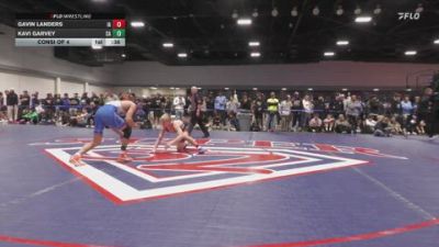 144 lbs Consi Of 4 - Gavin Landers, IA vs Kavi Garvey, CA
