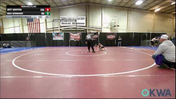 67 lbs Quarterfinal - Jett Griffin, Coalgate Wildcat Wrestling Club vs Rex Stewart, Shelton Wrestling Academy