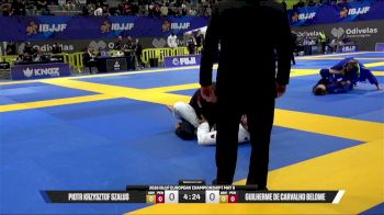 Guilherme De Carvalho Belome vs Piotr Krzysztof Szalus 2026 European Jiu-Jitsu IBJJF Championship