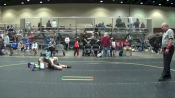 91 lbs 3rd Place Match - Timothy Hanna, North Branch Wrestling vs Kassie Sapp, Michigan Grappler RTC