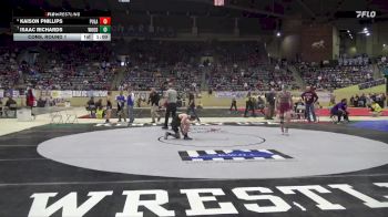 120 lbs Cons. Round 1 - Kaison Phillips, Pulaski County vs Isaac Richards, Woodford County