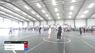 123 kg Rr Rnd 1 - Kimberly Perez-Lopez, Independent vs Ellianna Campos, Carlsbad Combat WC