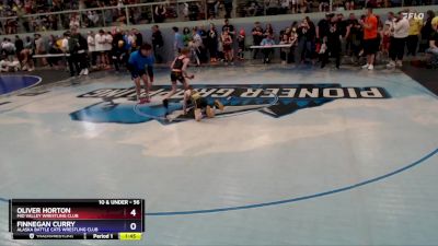 56 lbs Quarterfinal - Oliver Horton, Mid Valley Wrestling Club vs Finnegan Curry, Alaska Battle Cats Wrestling Club