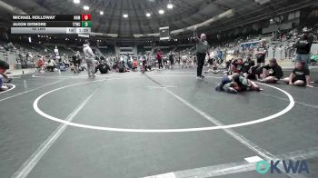 60 lbs Quarterfinal - Michael Holloway, Team Nomad vs Jaxon Ditmore, TTWC Blue