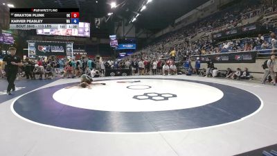 113 lbs Champ. Rd Of 128 - Braxton Plunk, Oklahoma vs Karver Peasley, Washington