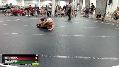 126 lbs Round 3 (4 Team) - Israel Borge, Team Shutt GT vs Nico Fanella, Purge GT Anarchy