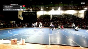 Boys 120 M3 1st Place Match - Porter Dahl, Millard - Boys vs Easton Olson, Riverton - Boys